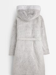 Alphabet Womens Personalised Fleece Robe - Image 3 of 3
