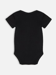 Dollymix Baby Mini Personalised Logo Black Bodysuit - Image 3 of 3