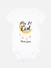 Dollymix Baby Personalised My 1st Eid Bodysuit - Image 1 of 3