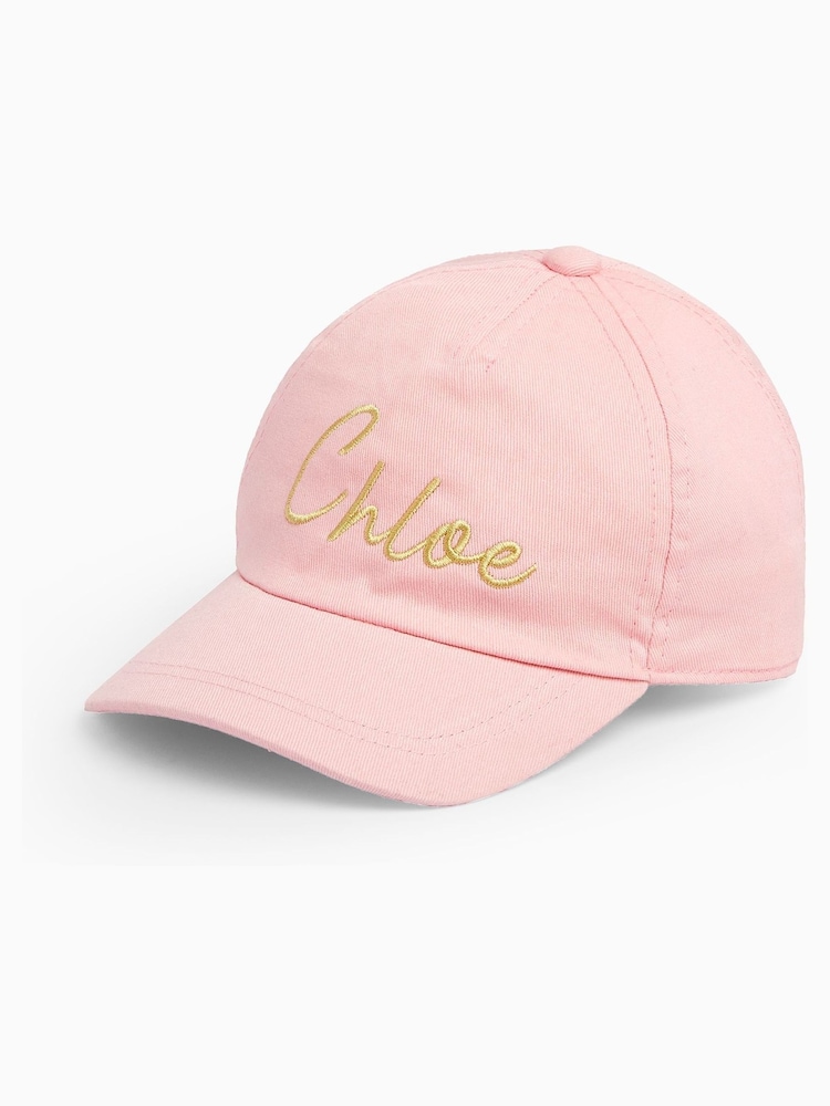 Dollymix Personalised 100% Cotton Cap - Image 3 of 3