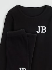 Dollymix Kids Personalised Ribbed Loungewear Set - Image 2 of 3
