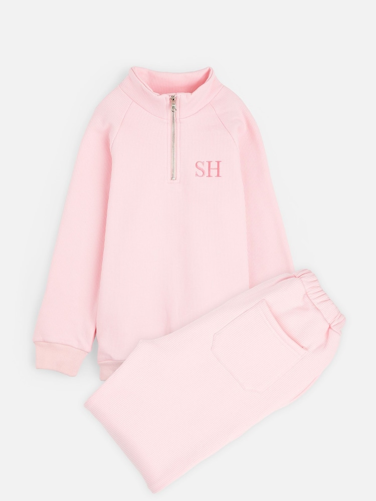 Dollymix Personalised Ribbed Tracksuit - Image 1 of 3