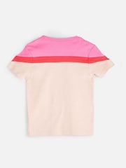 Alphabet Personalised Colourblock 100% Cotton T-Shirt and Shorts Set - Image 3 of 4