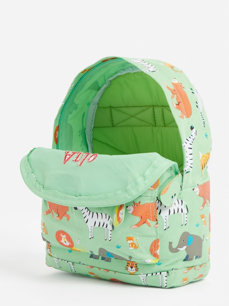 Dollymix Green Personalised Backpack - Image 2 of 4