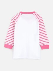 Dollymix Pink Personalised Toddler Little Sweetheart 100% Cotton Pyjamas - Image 3 of 4