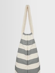 Personalised Large Letter Monogrammed Beach 100% Cotton Bag by Alphabet - Image 4 of 5