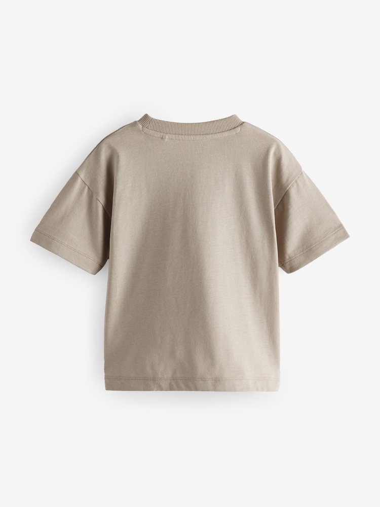 Neutral Fun Times - Camiseta sencilla de manga corta (3 meses-7 años) - Imagen 2 de 4 Neutral Fun Times - Camiseta sencilla de manga corta (3 meses-7 años) - Imagen 2 de 4
