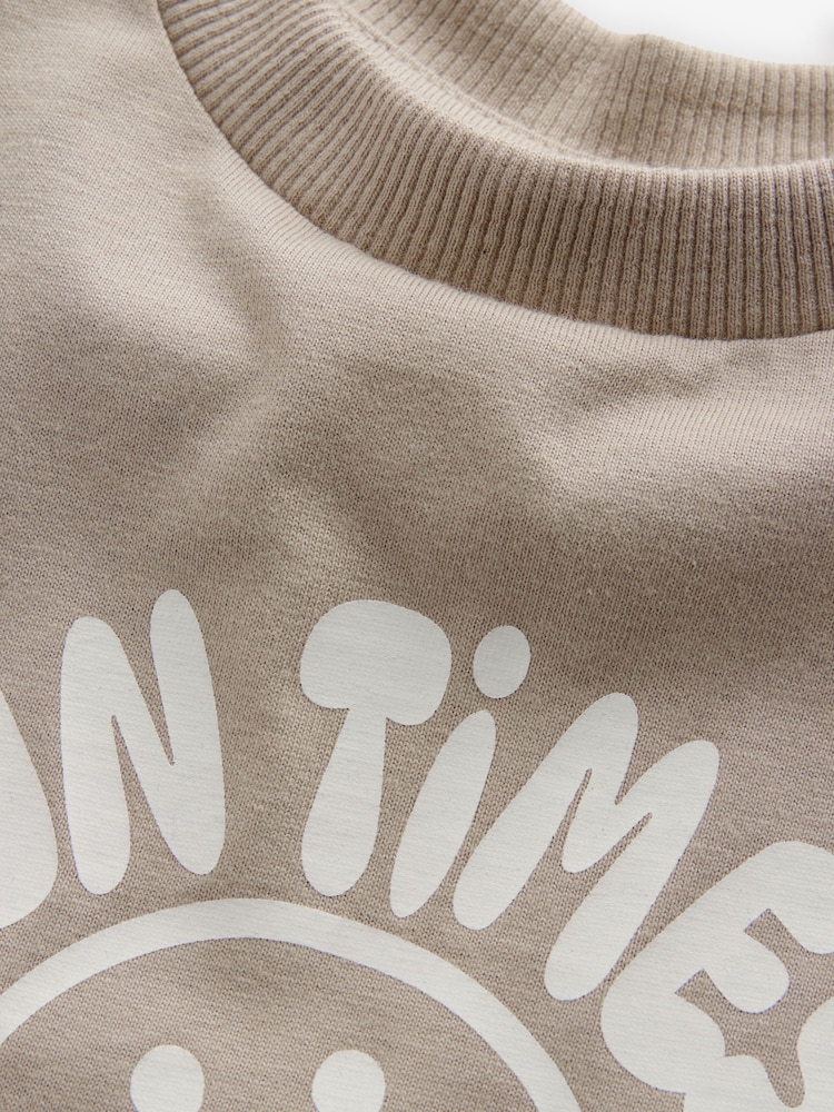 Neutral Fun Times - Camiseta sencilla de manga corta (3 meses-7 años) - Imagen 4 de 4 Neutral Fun Times - Camiseta sencilla de manga corta (3 meses-7 años) - Imagen 4 de 4