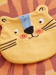Mustard Yellow Short Sleeve Interactive Appliqué T-Shirt (3mths-7yrs) - Image 3 of 5