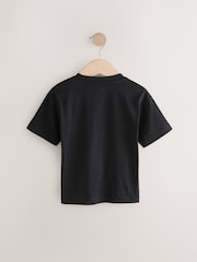Black Shark 100% Cotton Short Sleeve Graphic Print T-Shirt (3mths-8yrs) - Image 2 of 4