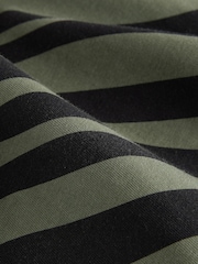 Khaki Green Animal Print Short Sleeve All-Over Print T-Shirt (3mths-7yrs) - Image 7 of 8