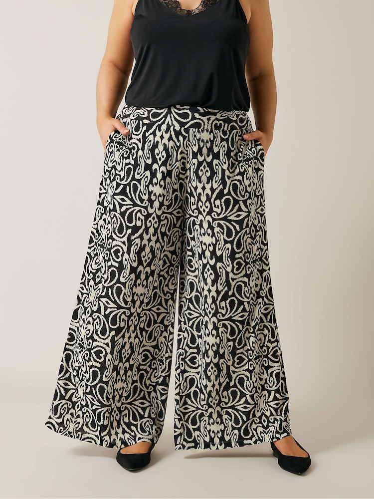 Evans Wide Leg Trousers - Image 1 of 4