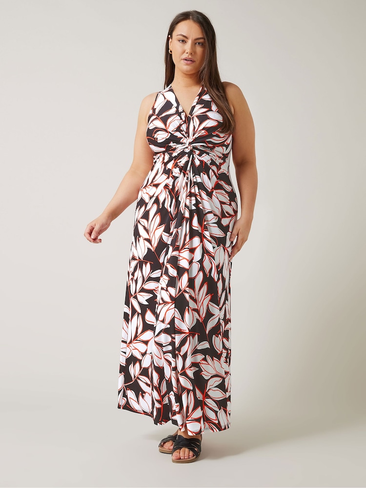 Evans ITY Twist Black Dress - Image 1 of 5