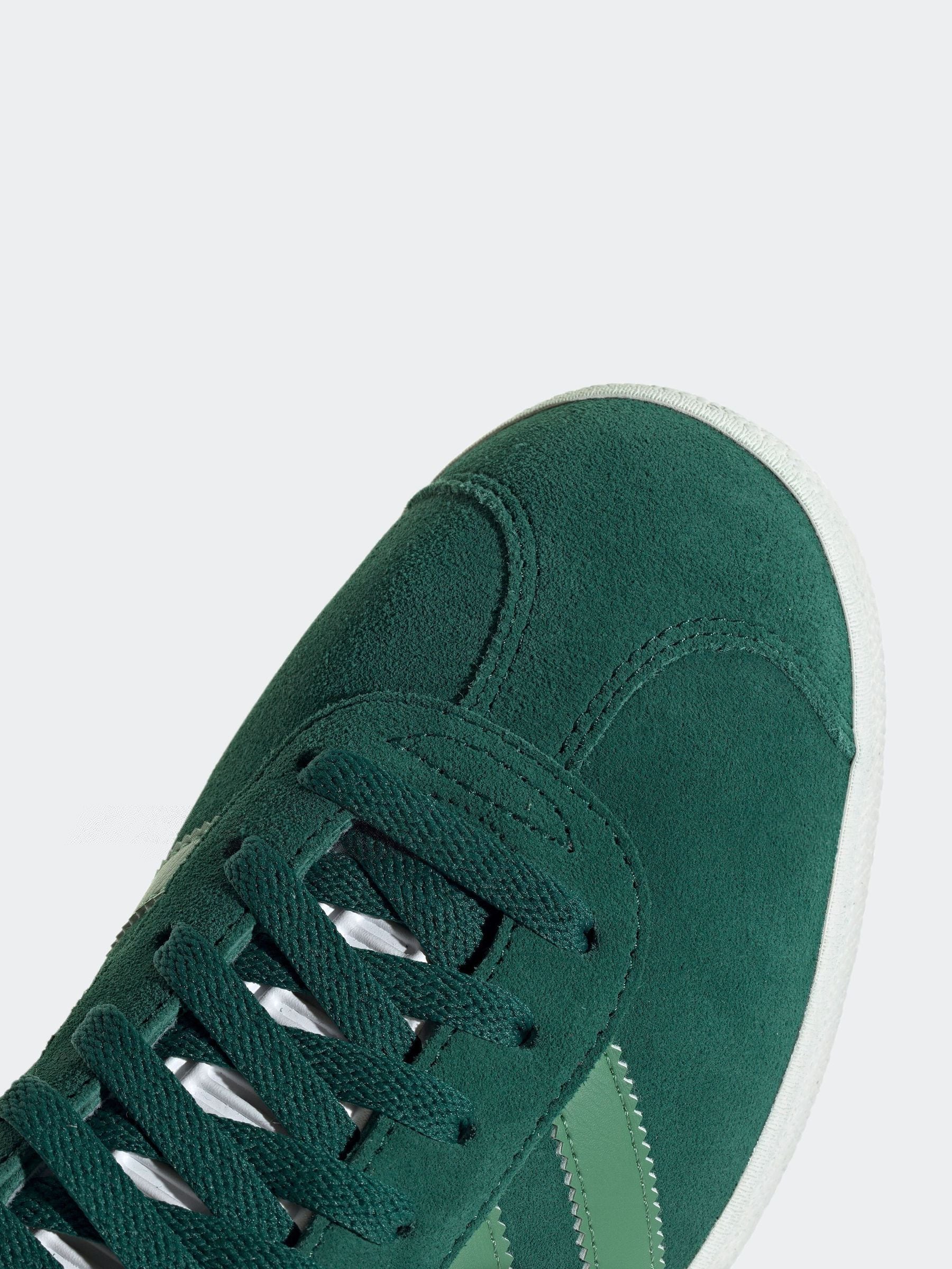 Buy adidas Originals Light Green Gazelle Trainers from Next Luxembourg