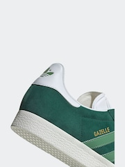 adidas Originals Light Green Gazelle Trainers - Image 9 of 9
