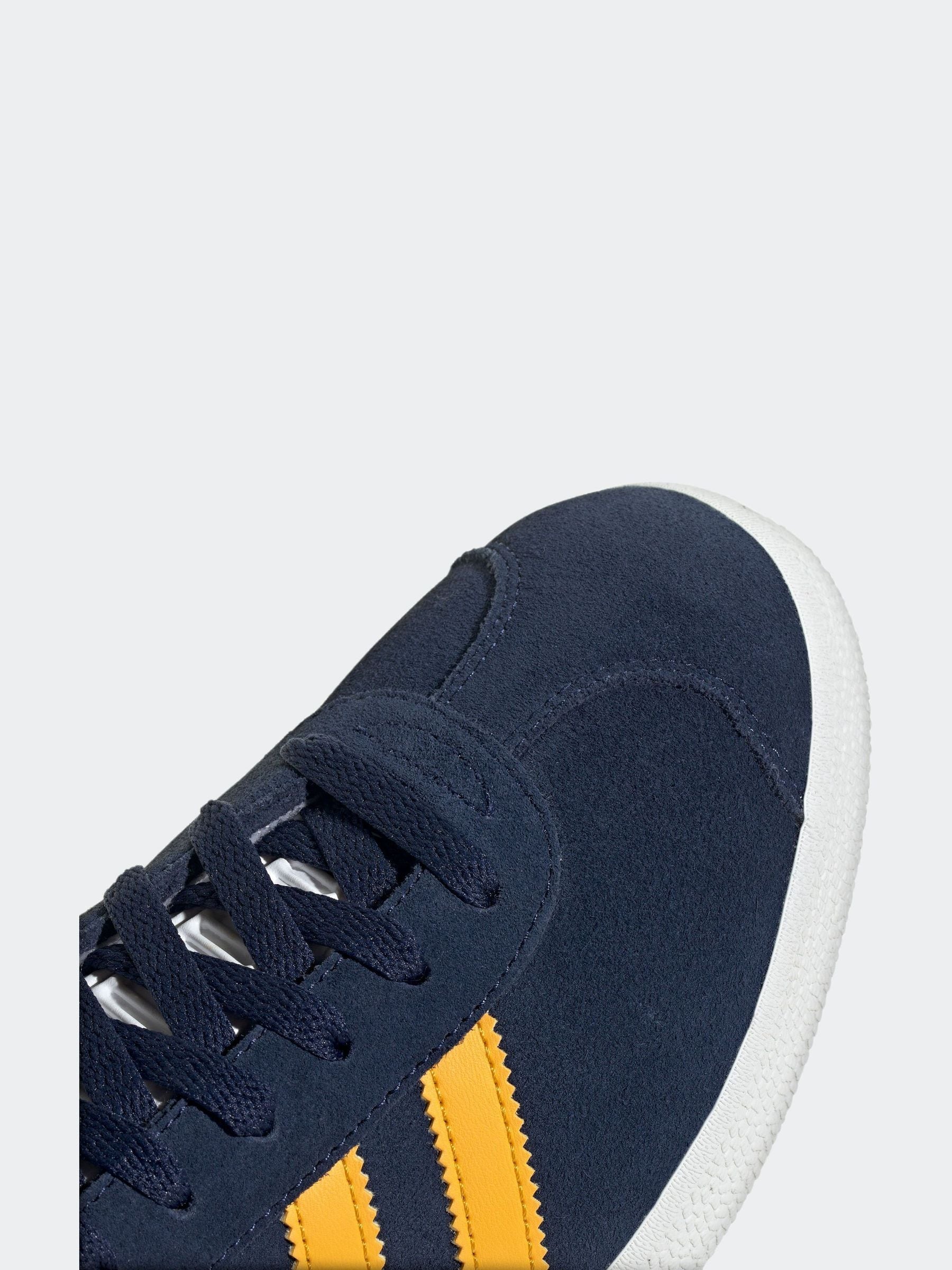 Navy blue and yellow adidas clearance
