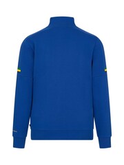 Fanatics Blue F1 Ayrton Senna Stripe 1/4 Zip Top - Image 3 of 3