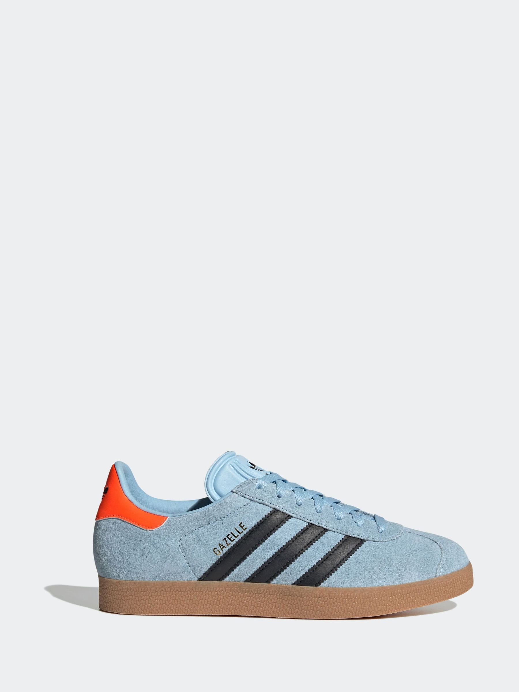 Buy adidas Originals Blue Black Gazelle Trainers from the Next UK online shop