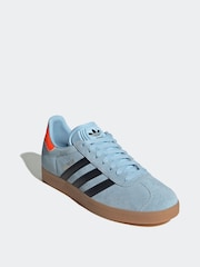 Синий/черный - Кроссовки adidas Originals Gazelle - Изображение 4 из 10