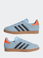 Синий/черный - Кроссовки adidas Originals Gazelle - Изображение 6 из 10