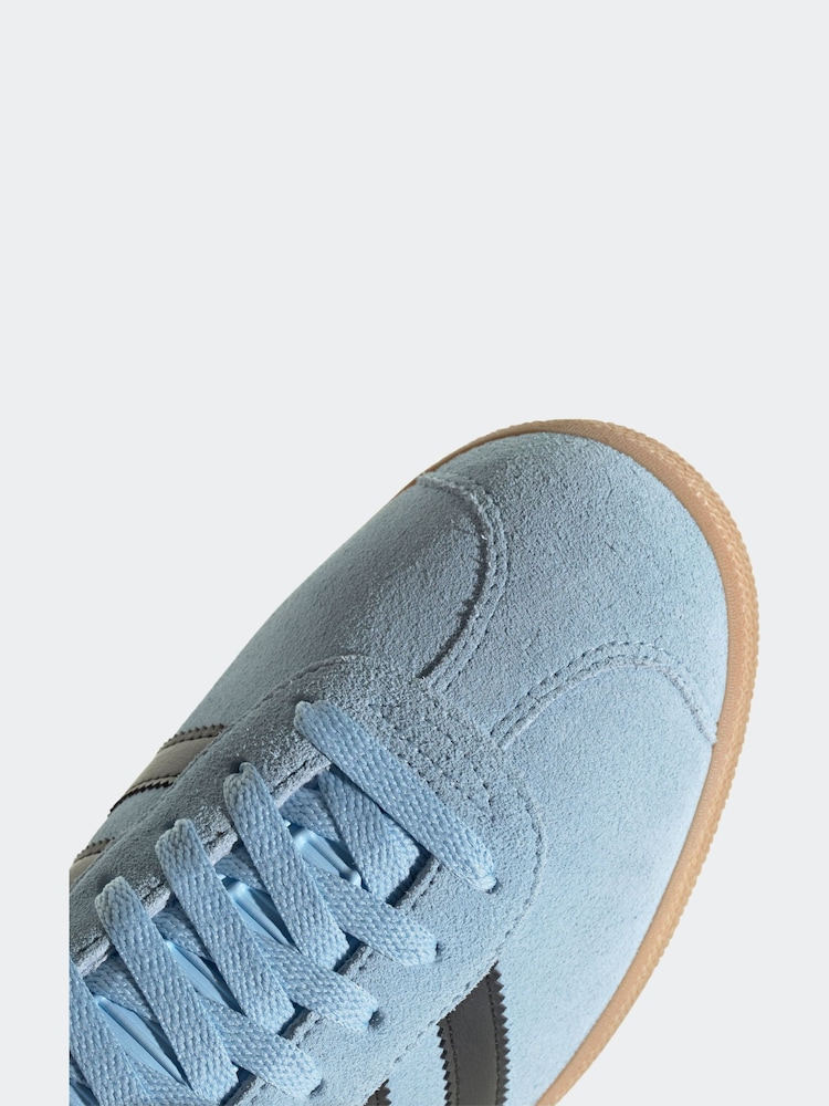 Niebieski/czarny - Buty Adidas Originals Gazelle - Image 9 of 10