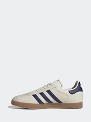 Off White - Zapatillas Gazelle de adidas Originals - Imagen 3 de 9