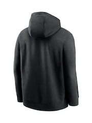 Fanatics MLB Tampa Bay Rays City Connect Club Fleece Black Hoodie - Image 3 of 3