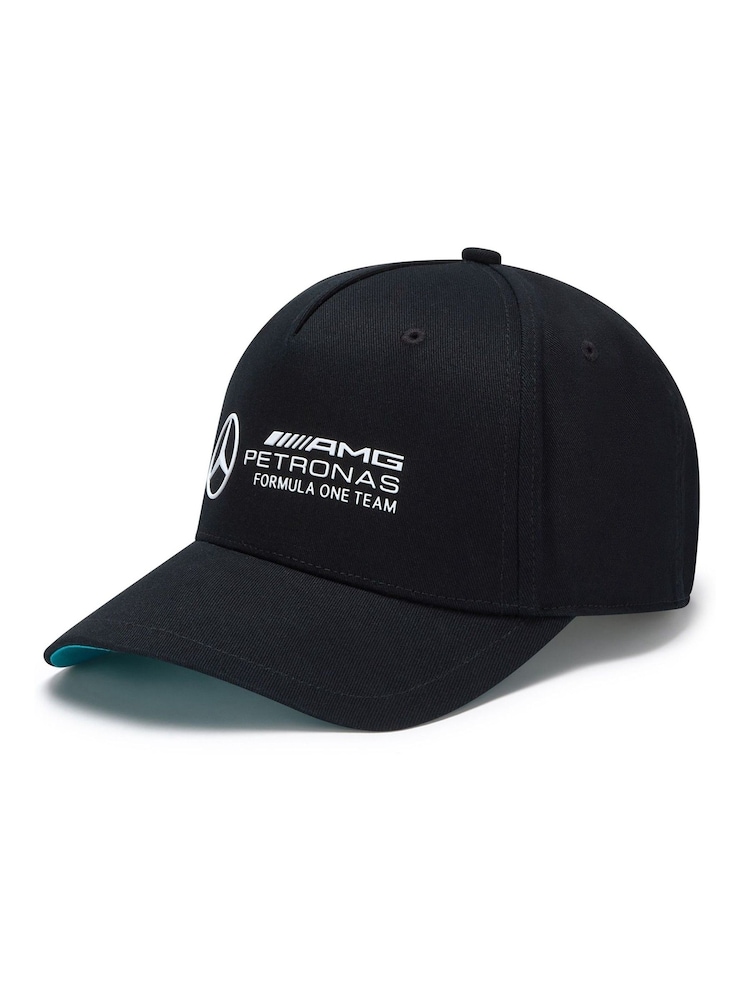 Fanatics 100% Cotton F1 Mercedes AMG Petronas Logo Black Cap - Image 1 of 3