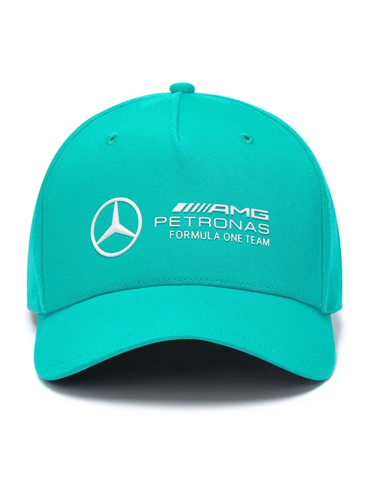 Fanatics Green 100% Cotton F1 Mercedes AMG Petronas Logo Cap - Image 3 of 3