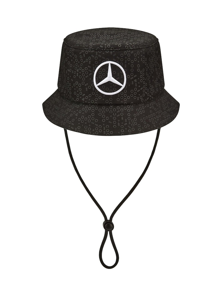 Fanatics F1 Mercedes AMG Petronas 2024 Team Bucket Black Hat - Image 1 of 2