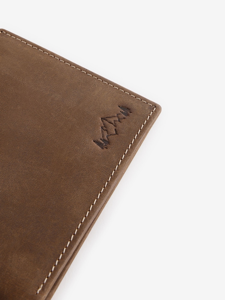 Brown Oily Leather Wallet - Image 4 of 4
