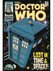 Pyramid International Blue Doctor Who Lost In Time & Space Framed Maxi Poster - Image 2 of 3