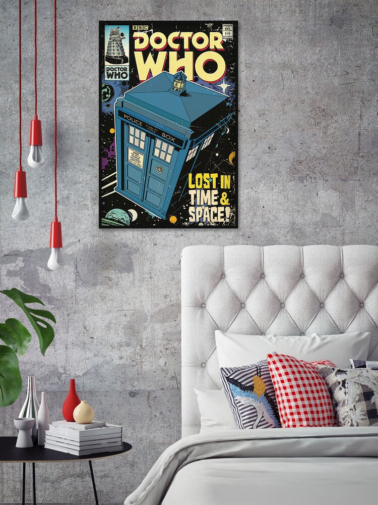 Pyramid International Blue Doctor Who Lost In Time & Space Framed Maxi Poster - Image 3 of 3