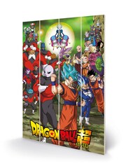 Pyramid International Green Dragon Ball Super Wooden Wall Art - Image 2 of 3