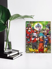 Pyramid International Green Dragon Ball Super Wooden Wall Art - Image 3 of 3