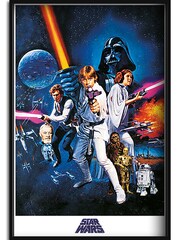 Pyramid International Blue Star Wars A New Hope Framed Maxi Poster - Image 2 of 3