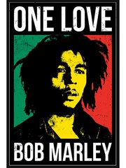 Pyramid International Black Bob Marley One Love Framed Maxi Poster - Image 2 of 3