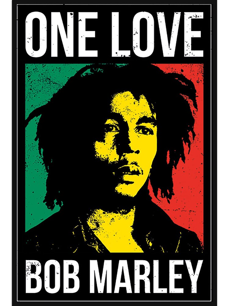 Pyramid International Black Bob Marley One Love Framed Maxi Poster - Image 2 of 3