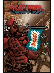 Pyramid International Red Deadpool Bang Framed Maxi Poster - Image 2 of 3
