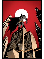 Pyramid International Black The Batman Villain Skyline Framed Maxi Poster - Image 3 of 3