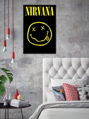 Pyramid International Black Nirvana Smiley Framed Maxi Poster - Image 2 of 3