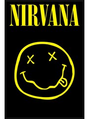 Pyramid International Black Nirvana Smiley Framed Maxi Poster - Image 3 of 3