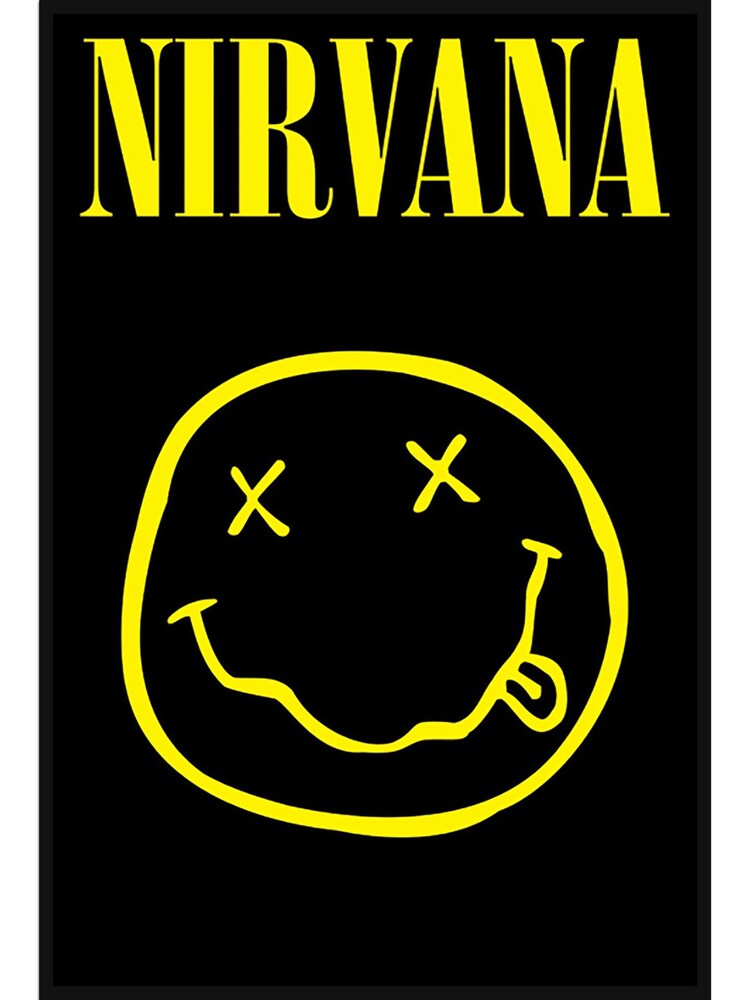 Pyramid International Black Nirvana Smiley Framed Maxi Poster - Image 3 of 3