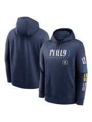 Fanatics Blue MLB Philadelphia Phillies City Connect Club Fleece Hoodie - Image 1 of 3