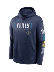Fanatics Blue MLB Philadelphia Phillies City Connect Club Fleece Hoodie - Image 2 of 3