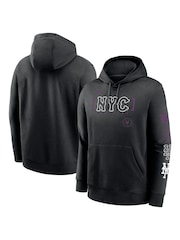 Fanatics MLB New York Mets City Connect Club Fleece Black Hoodie - Image 1 of 3