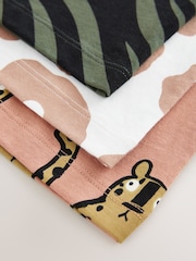 Multi Short Sleeve T-Shirts 3 Pack (3mths-7yrs) - Image 3 of 3