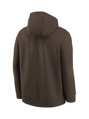 Fanatics Youth Grey MLB San Diego Padres Club Fleece Club Stack Hoodie - Image 3 of 3