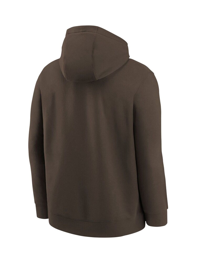 Fanatics Youth Grey MLB San Diego Padres Club Fleece Club Stack Hoodie - Image 3 of 3
