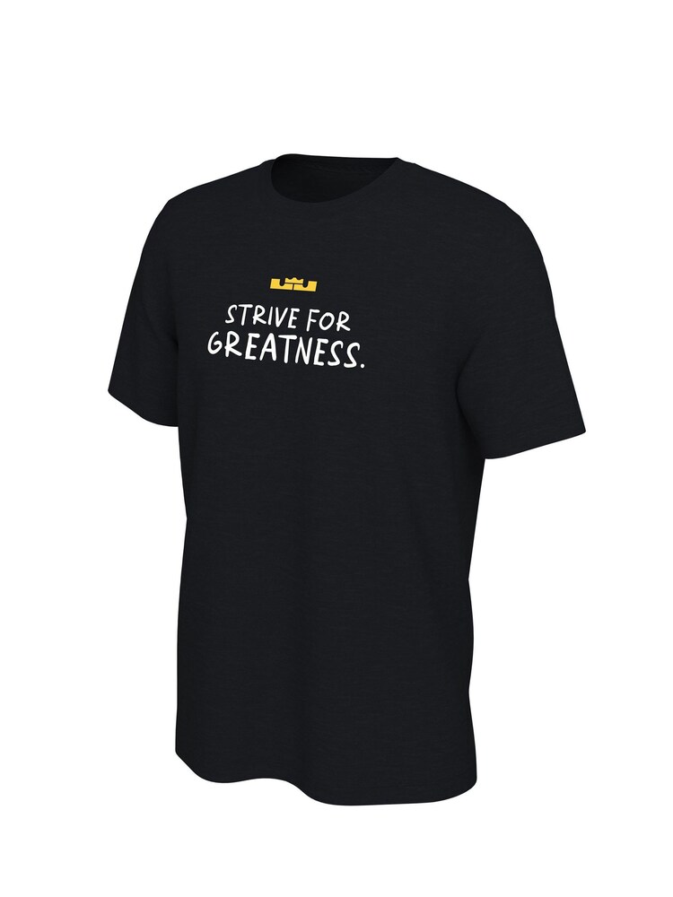 Fanatics NBA Los Angeles Lakers Lebron James 40K Point Record Black T-Shirt - Image 3 of 3